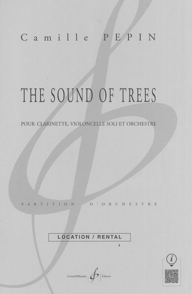 Sound of Trees : Pour Clarinette, Violoncelle Soli et Orchestre (Rev. 2020).