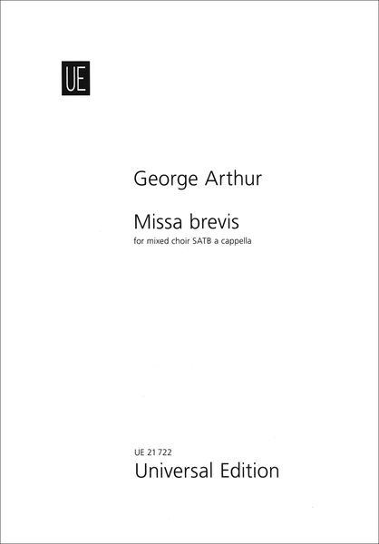 Missa Brevis : For Mixed Chorus SATB, A Cappella.