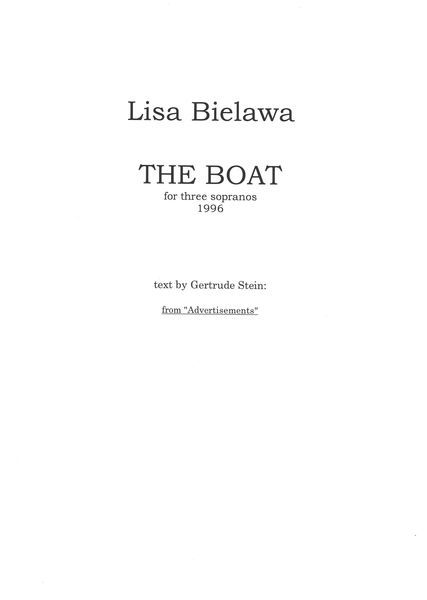 Boat : For Three Sopranos (1996) [Download].