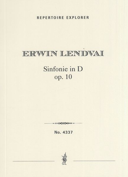 Sinfonie In D, Op. 10.