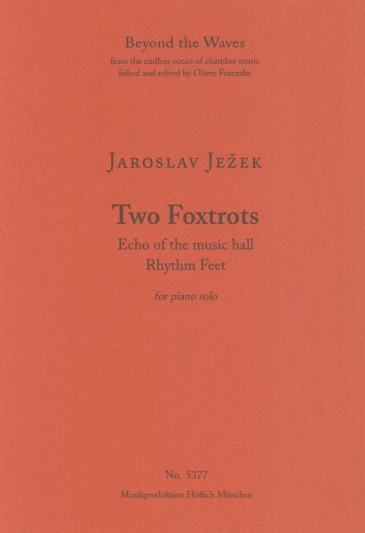 Two Foxtrots : For Piano Solo.