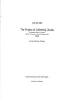 Project of Collecting Clouds : For Amplified Chamber Ensemble (2009) [Download].