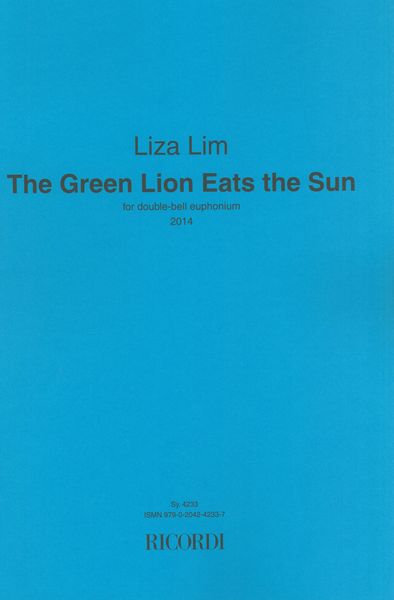The Green Lion Eats The Sun : For Double Bell Euphonium (2014).