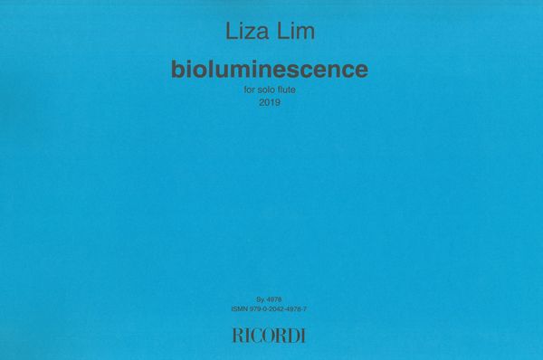 Bioluminescence : For Solo Flute (2019).