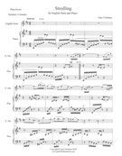 Strolling : For English Horn and Piano [Download].
