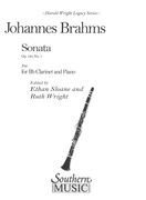 Sonata In F Minor, Op. 120 No. 1 : For Clarinet and Piano.
