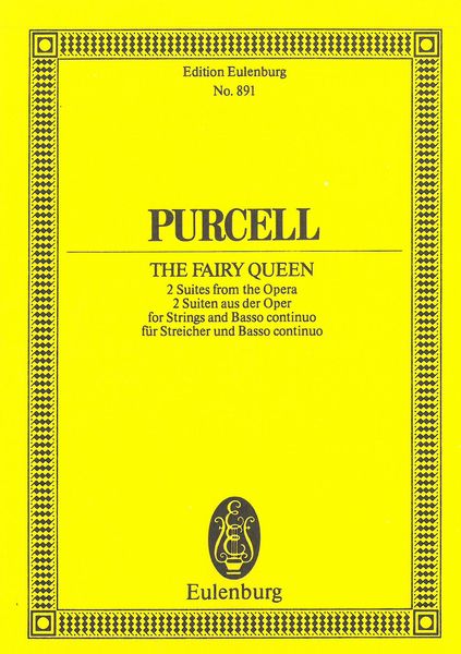 Fairy Queen : Two Suites From The Opera.