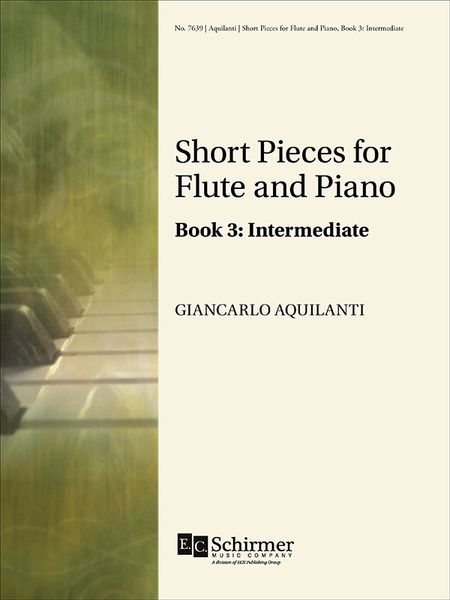 Short Pieces For Flute and Piano, Book 3 : Intermediate [Download].