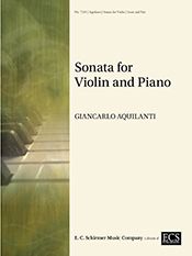 Sonata : For Violin and Piano (1999) [Download].