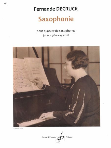 Saxophonie : Pour Quatuor De Saxophones.