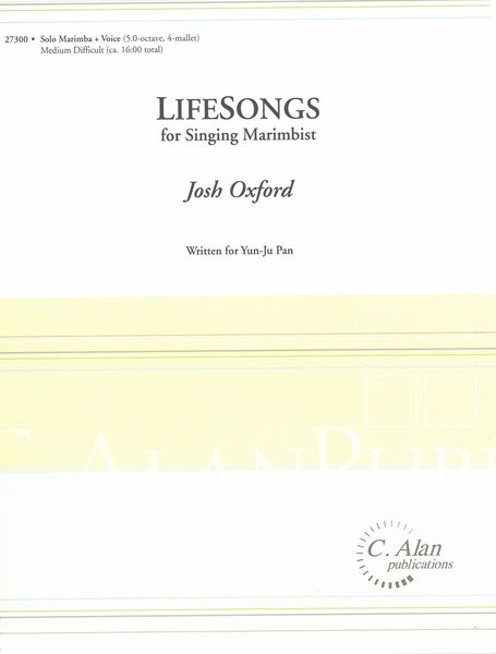 Lifesongs : For Singing Marimbist.