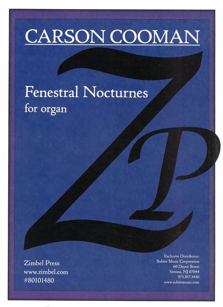 Fenestral Nocturnes. Op. 1355 : For Organ (2020).