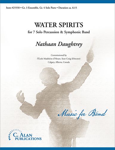 Water Spirits : For 7 Solo Percussion and Symphonic Band.