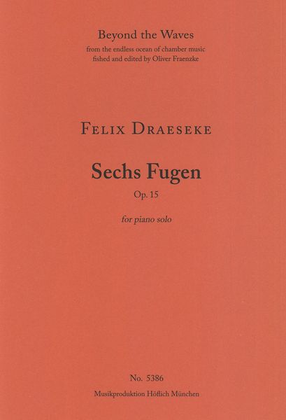 Sechs Fugen, Op. 15 : For Piano Solo.