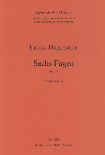 Sechs Fugen, Op. 15 : For Piano Solo.