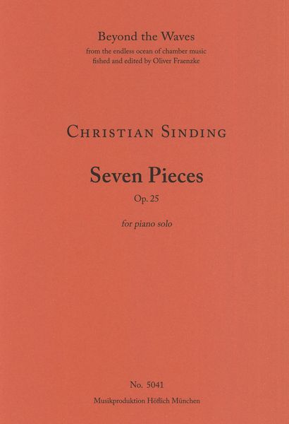 Seven Pieces, Op. 25 : For Piano.