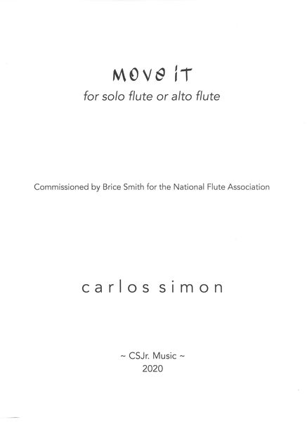 Move It : For Solo Flute Or Alto Flute (2020).