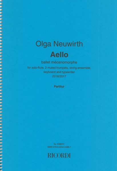 Aello : Ballet Mécanomorphe (2016/2017).