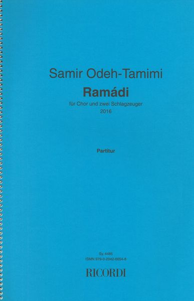 Ramádi : Für Chor und Zwei Schlagzeuger (2016).
