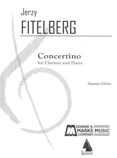 Concertino : For Clarinet and Piano (1948).