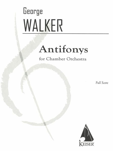 Antifonys : For Chamber Orchestra (1968).