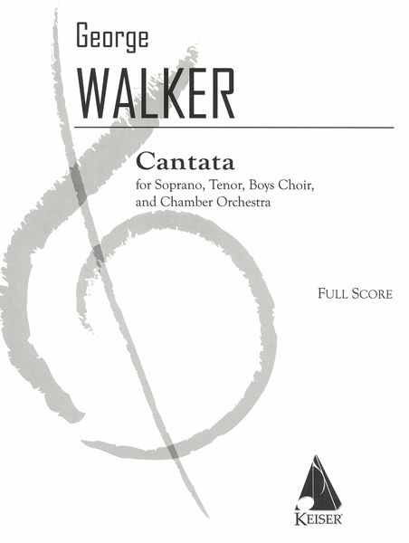 Cantata : For Soprano, Tenor, Boys Choir and Chamber Orchestra (1982).