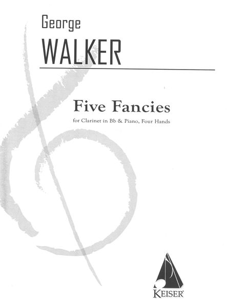 Five Fancies : For Clarinet and Piano Four-Hands (1975).