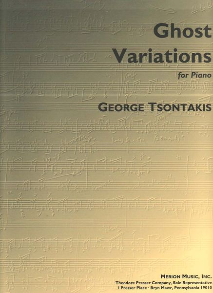 Ghost Variations : For Piano.