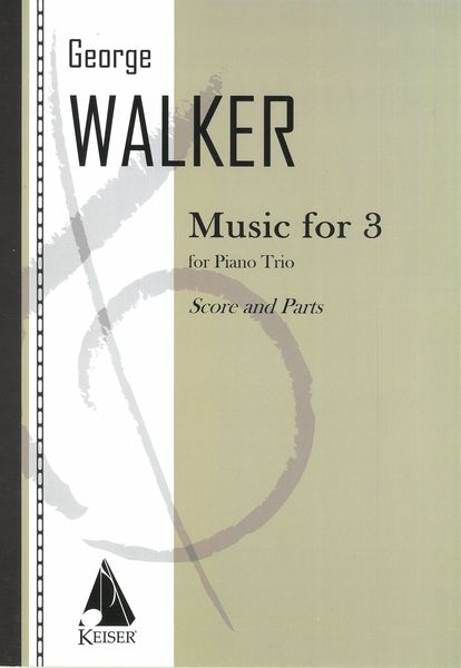 Music For 3 : For Piano Trio (1970/1991).