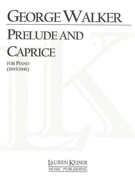 Prelude and Caprice : For Piano Solo.