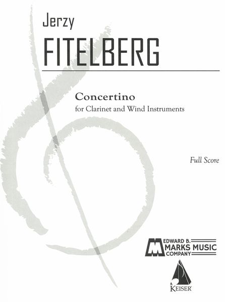 Concertino : For Clarinet and Wind Instruments.