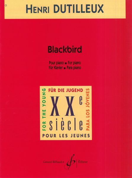 Blackbird : Pour Piano.