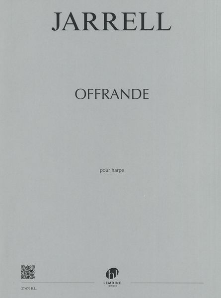 Offrande : Pour Harpe Seul.