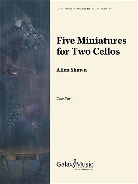 Five Miniatures : For Two Cellos (2010, Rev. 2012) [Download].