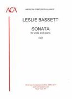 Sonata : For Viola and Piano (1957) [Download].