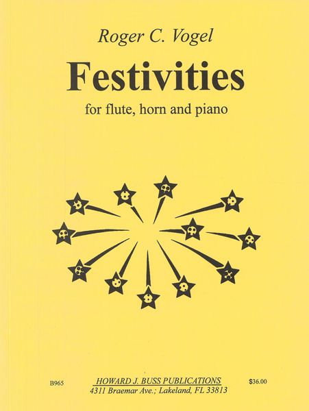 Festivities : For Flute, Horn and Piano (2018).