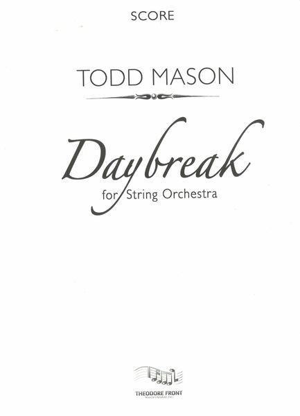 Daybreak : For String Orchestra.