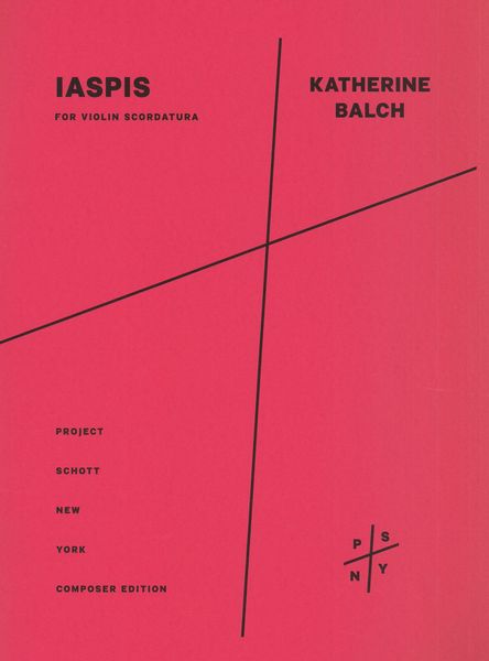 Iaspis : For Violin Scordatura (2013).