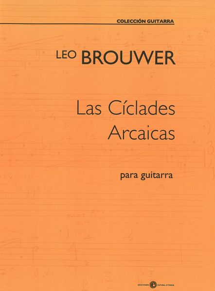 Cíclades Arcaicas : Para Guitarra.