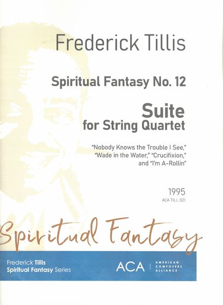 Spiritual Fantasy No. 12 : For String Quartet (1988).