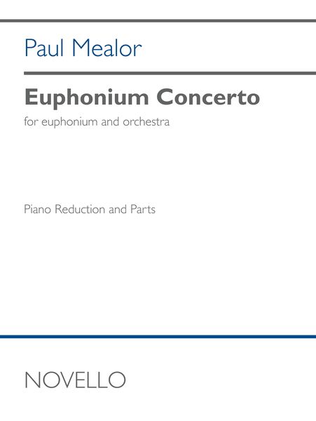 Euphonium Concerto : For Euphonium and Orchestra (2017) - Piano reduction.