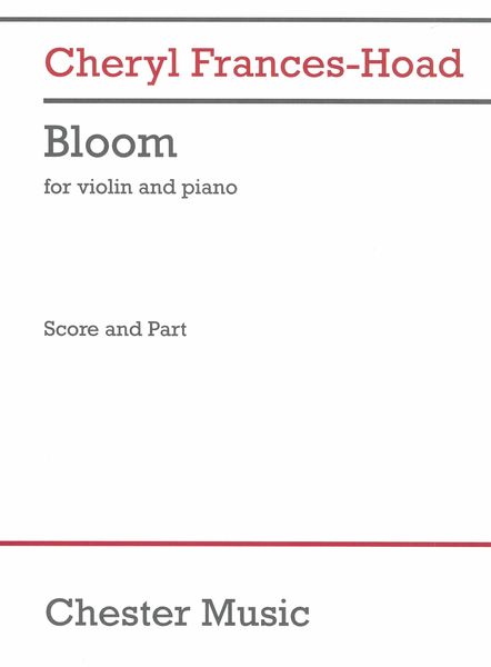Bloom : For Violin and Piano.