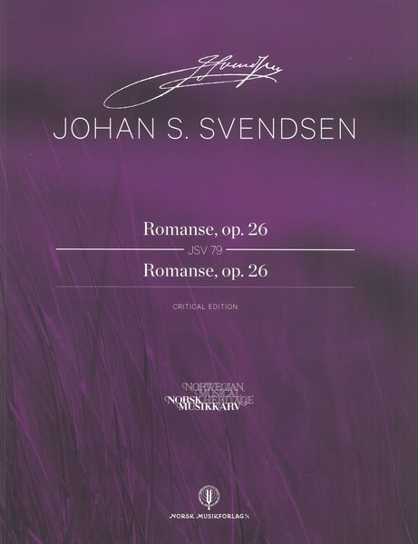 Romanse, Op. 26, JSV 79 / edited by Bjarte Engeset and Jørn Fossheim.