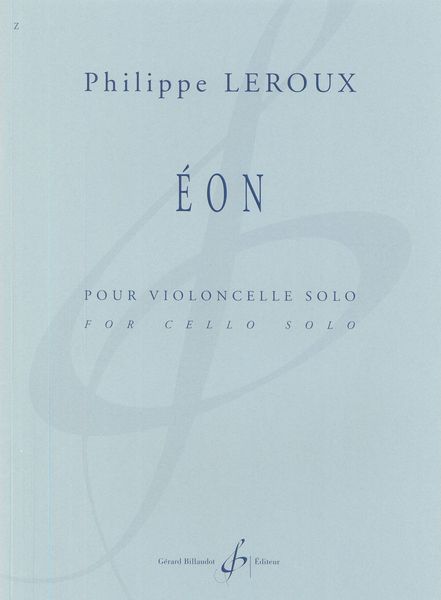 Éon : Pour Violoncelle Solo (2019).