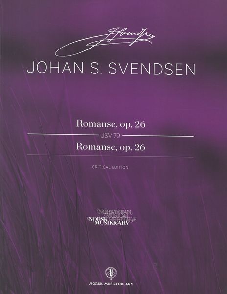 Romanse, Op. 26, JSV 79 - Piano reduction / edited by Bjarte Engeset and Jørn Fossheim.