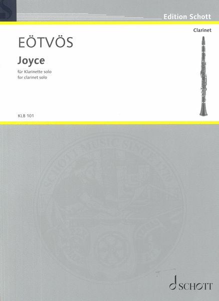 Joyce : For Clarinet Solo (2015-2016/2018).