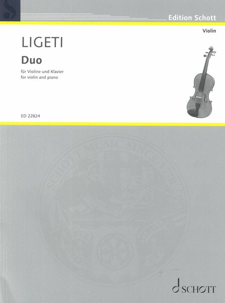 Duo : For Violin and Piano (1946).
