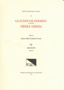 Opera Omnia, Vol. 3 : Chansons.