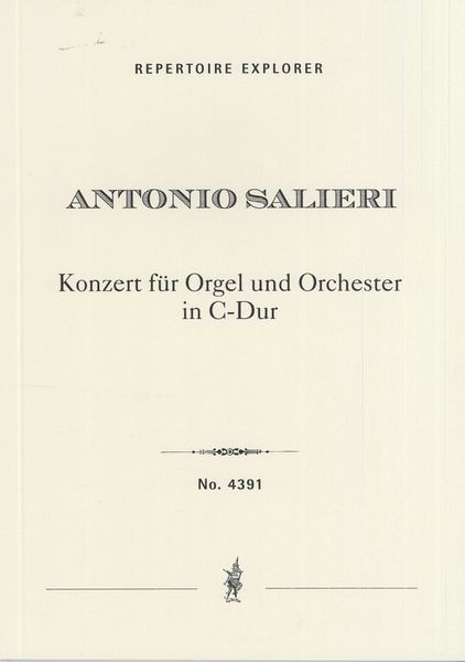 Konzert C-Dur : Für Orgel und Orchester.