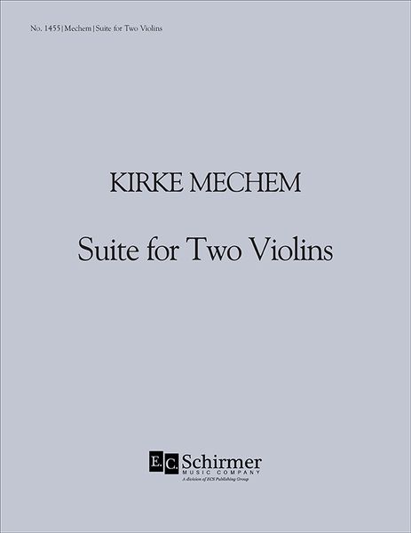 Suite : For Two Violins [Download].